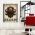Barber Shop Tablou Shaving Vintage - Material produs:: Poster pe hartie FARA RAMA, Dimensiunea:: 40x60 cm