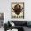 Barber Shop Tablou Shaving Vintage - Material produs:: Poster pe hartie FARA RAMA, Dimensiunea:: 40x60 cm