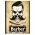 Barber Shop Tablou Craniu Vintage - Material produs:: Poster pe hartie FARA RAMA, Dimensiunea:: 30x40 cm