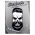 Barber Shop Tablou Craniu Vintage - Material produs:: Poster pe hartie FARA RAMA, Dimensiunea:: 60x80 cm