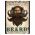 Barber Shop Tablou Shaving Vintage - Material produs:: Poster pe hartie FARA RAMA, Dimensiunea:: 40x60 cm