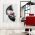 Barber Shop Tablou Craniu Vintage - Material produs:: Tablou canvas pe panza CU RAMA, Dimensiunea:: 20x30 cm