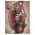 Barber Shop Tablou Shave&#038;Cut Vintage - Material produs:: Tablou canvas pe panza CU RAMA, Dimensiunea:: 50x70 cm