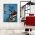 Barber Shop tablou scaun frizerie - Material produs:: Poster pe hartie FARA RAMA, Dimensiunea:: 70x100 cm
