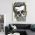 Tablou Barber Shop Craniu vintage - Material produs:: Poster pe hartie FARA RAMA, Dimensiunea:: 50x70 cm