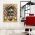 Barber Shop Tablou Vintage - Material produs:: Tablou canvas pe panza CU RAMA, Dimensiunea:: 60x90 cm