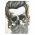 Tablou Barber Shop Craniu vintage - Material produs:: Poster pe hartie FARA RAMA, Dimensiunea:: 60x90 cm