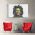 Tablou afis Bob Marley cantaret 2308 - Material produs:: Poster pe hartie FARA RAMA, Dimensiunea:: A3 29,7x42 cm