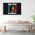 Tablou afis Bob Marley cantaret 2306 - Material produs:: Poster pe hartie FARA RAMA, Dimensiunea:: 60x90 cm