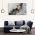 Tablou abstract imitatie marmura auriu gri 1990 - Material produs:: Poster pe hartie FARA RAMA, Dimensiunea:: 40x60 cm
