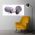 Tablou Boho minimalist forme geometrice, mov 1761 - Material produs:: Poster pe hartie FARA RAMA, Dimensiunea:: 70x140 cm