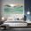 Tablou Boho peisaj minimalist verde crem 1765 - Material produs:: Poster pe hartie FARA RAMA, Dimensiunea:: 30x60 cm
