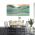 Tablou Boho peisaj minimalist verde crem 1765 - Material produs:: Poster pe hartie FARA RAMA, Dimensiunea:: 60x120 cm
