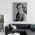 Tablou actori celebri Buster Keaton alb negru 1518 - Material produs:: Poster pe hartie FARA RAMA, Dimensiunea:: 50x70 cm