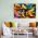Tablou abstract ochi in forma de peste, multicolor 1436 - Material produs:: Poster pe hartie FARA RAMA, Dimensiunea:: A2 42x59,4 cm