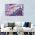 Tablou abstract imitatie marmura, auriu, mov 1417 - Material produs:: Poster pe hartie FARA RAMA, Dimensiunea:: A1 59,4x84,1 cm