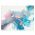 Tablou abstract imitatie marmura, albastru, auriu 1412 - Material produs:: Poster pe hartie FARA RAMA, Dimensiunea:: a4-21x297-cm