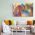 Tablou 3D render fundal forme abstracte, multicolor 1411 - Material produs:: Poster pe hartie FARA RAMA, Dimensiunea:: A3 29,7x42 cm