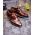 Pantofi Casual de bărbați, Talpa Înaltă, din piele naturala, Maro patinat - P1602