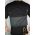 Tricou barbati slim fit lung, negru cu buzunare Street Style cod: TR77