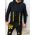 Hanorac negru cu bretele , slim fit COD: BZ134