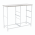 Comoda cu sertare din material textil, gri/alb/gri deschis, ROSITA TYP 3