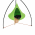 Scaun suspendabil balansoar, verde, KLORIN NEW KIDS