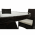 Set de gradina din ratan cu 5 piese, maro inchis/crem, RANDEL