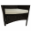 Set de gradina din ratan cu 5 piese, maro inchis/crem, RANDEL