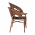Set de gradina din rattan 1 + 2, maro, JARUB
