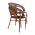 Set de gradina din rattan 1 + 2, maro, JARUB