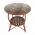 Set de gradina din rattan 1 + 2, maro, JARUB