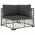 Set mobilier de gradina cu perne
