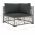 Set mobilier de gradina cu perne
