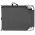 Sezlong pliabil cu protectie solara 189 x 58 x 27 cm