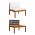 Set mobilier gradina cu perne