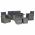 Set mobilier de exterior cu perne