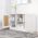 Servanta, alb, 120 x 30,5 x 70 cm, PAL-802777