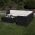 Set de gradina din rattan, 3 piese, maro/bej, RODEN