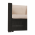 Set de gradina din rattan, 3 piese, maro/bej, RODEN