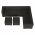 Set de gradina din rattan, 3 piese, maro/bej, RODEN