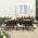 Set canapea de gradina coltar cu perne