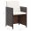 Set scaune de gradina si taburet