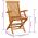 Scaune de gradina cu perne gri carouri, 4 buc., lemn masiv tec, multicolor