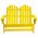 Scaun de gradina Adirondack cu 2 locuri