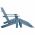 Scaun gradina Adirondack 2 locuri & otoman