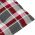Scaune gradina perne model carouri rosii, 6 buc, lemn masiv tec