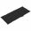 Scaune gradina cu perne negre, 2 buc., lemn masiv tec, negru