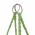 Scaun suspendabil, verde greenery, AMADO 2 NEW
