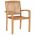 Scaune gradina, perne gri model carouri, 2 buc., lemn masiv tec